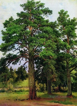 イワン・イワノビッチ・シーシキン Painting - 太陽のない松 メアリー・ハウ 1890 古典的な風景 イワン・イワノビッチ